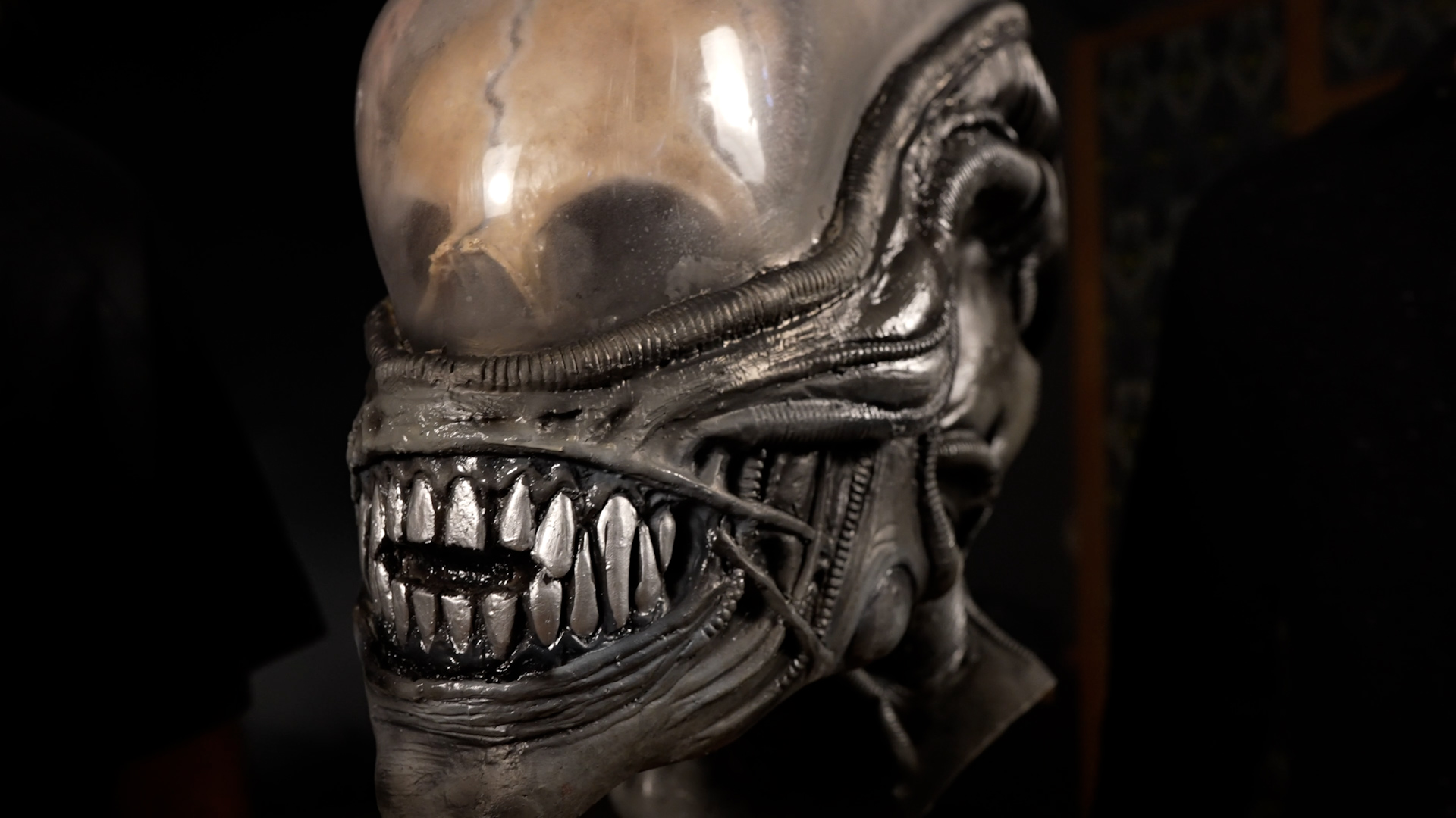 FUN3233AD Adult Deluxe Alien Xenomorph Mask